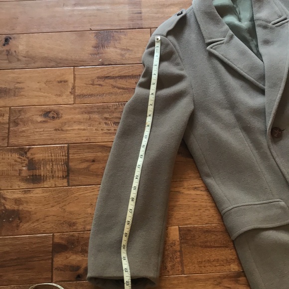 Vintage Wool Teller Coat Hungary Made 41 L - Picture 13 of 13